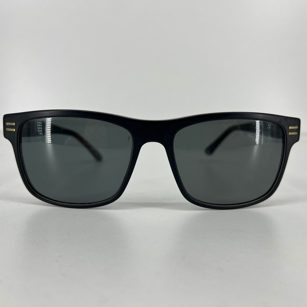 Prodesign Denmark 8618 Mens Sunglasses Matte Black‎ Grey Rectangular 57-18-145